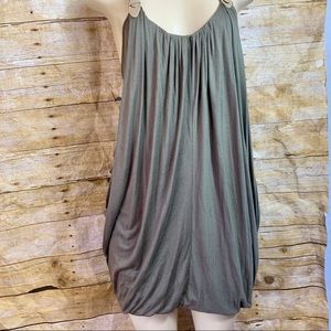 Caribbean Queen green army colors SZ M Dress Top.